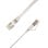 Cable de red LinkIT Cat6a U/FTP Plano 5 m Blanco