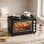 Horno Sobremesa Blossom 36L 53,1cm 230ºC 2 Placas Aire Caliente Negro