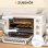 Horno Sobremesa Blossom 21L 46cm 1400W 3 Modos Asador Giratorio Crema