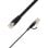 Cable de red LinkIT STP-FL6A-00450-BLK Cat6a 4,5 m plano blindado negro