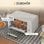 Horno Sobremesa Blossom Mini 10L 36,5cm 750W 230ºC Crema