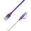 Cable de red LinkIT Flat Cat6a 1 m U/UTP Púrpura