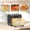 Horno Sobremesa Blossom Mini 10L 32cm AirFryer Convección Temporizador Luz Interior Negro
