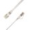 Cabo de rede LinkIT Cat6a U/FTP 4 m Branco