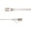 Cabo de rede LinkIT Cat6a U/FTP 4 m Branco