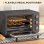 Horno Sobremesa Blossom 21L 46,4cm 1400W 230ºC 3 Modos Gris