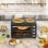 Horno Sobremesa Blossom 28L 48,6cm 2600W 230ºC Grill Negro
