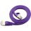 Cable de red LinkIT Cat6a U/FTP Plano 4,5 m Púrpura