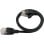 Cable de red LinkIT Flat Cat6a 2 m U/UTP RJ-45 Negro