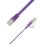 Cabo de rede LinkIT STP-FL6A-00400-PU Cat6a 4 m plano blindado violeta