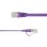Cabo de rede LinkIT STP-FL6A-00400-PU Cat6a 4 m plano blindado violeta