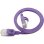 Cable de red LinkIT Cat6a UTP plano 2,5 m Púrpura