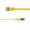 Cable de red LinkIT STP-FL6A-00500-GL Cat6a plano 5 m amarillo