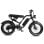Bicicleta Eléctrica Maxturn MX10 Motor 250W Batería 48V 13,5Ah Neumáticos 20" Negro