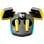 Auriculares Canyon DoubleBee GTWS-2 inalámbricos Bluetooth 5.3 gaming amarillo