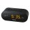 Reloj despertador con radio Sencor SRC 1100 FM LED ámbar