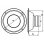 Altavoces Dibeisi G1002-4 bajos 55W RMS 4 ohm 10" negro sencillo