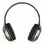 Auriculares bez marki inalámbricos Bluetooth con micrófono, RGB y batería 200 mAh negro