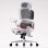 Silla Ergonómica Sihoo B100 Soporte Sacro 3 Inclinaciones Malla 150 kg Blanco