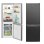 Frigorífico Duas Portas Bomann KG 7359 Defrost 142,5cm 173L C Preto