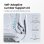 Cadeira Sihoo C300 Pro V2 com apoio lombar autoajustável 2.0 Synchroflex