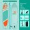 Tabla de SUP Funwater SUPFW28C Ancha y Estable 180 kg