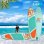 Tabla de SUP Funwater SUPFW28C Ancha y Estable 180 kg