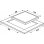 Piastra a induzione MPM MPM-45-IM-16/W Booster 3 zone
