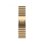 Bracelet Apple Watch dore brillant 42 mm