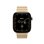 Bracelet Apple Watch dore brillant 42 mm