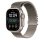 Bracelet Apple Milanese Loop Titane 49 mm léger et élégant