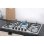 Placa de cocina de gas IsEasy MGBS-765 5 quemadores acero inoxidable