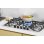 Placa de cocina de gas IsEasy MGBS-765 5 quemadores acero inoxidable