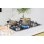 Placa de cocina de gas IsEasy MGBS-765 5 quemadores acero inoxidable