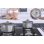Plaque de cuisson gaz IsEasy MGBG-604B 4 foyers verre