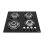 Plaque de cuisson gaz IsEasy MGBG-604B 4 foyers verre