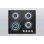 Plaque de cuisson gaz IsEasy MGBG-604B 4 foyers verre