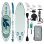 Tabla de paddle surf hinchable Funwater Tortuga Marina Verde Menta 320x83 cm