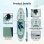 Tabla de paddle surf hinchable Funwater Tortuga Marina Verde Menta 320x83 cm
