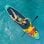 Opblaasbaar Paddleboard Funwater SUPFW55A 335x83x15 cm 180 kg Groen