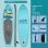 Tabla de surf hinchable Funwater SUPFW27A 335x83x15 cm 180 kg Atardecer tropical