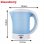 Hervidor eléctrico de viaje Klausberg KB-9045 0,6 L + 2 tazas + 2 cucharillas