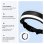 Rastreador GPS Tractive Cat 7 Black para gatos con vallas virtuales
