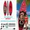Tabla de paddle surf Funwater SUPFR17S hinchable 350 cm 180 kg