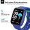 RAYOFI Watch 01 Bluetooth 1,7" Azul Correa Hipoalergénica Talla Única