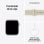 Apple Watch SE 3 GPS + Cellular 40mm Aluminium Starlight avec Bracelet Sport Sable M/L