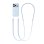 Lanière Mobile Apple Crossbody Strap Bleu Frais Réglable Polyester