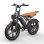 Toofly G20 Bicicleta Eléctrica para Adultos 250W Motor 48V 15.6Ah Batería 20*4 Neumáticos Anchos Todo Terreno Bicicleta Eléctrica