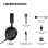 Casque Beyerdynamic MMX 100 sans fil Bluetooth avec micro et faible latence, noir