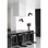Aplique de pared Candellux Colly 1x15W GU10 negro